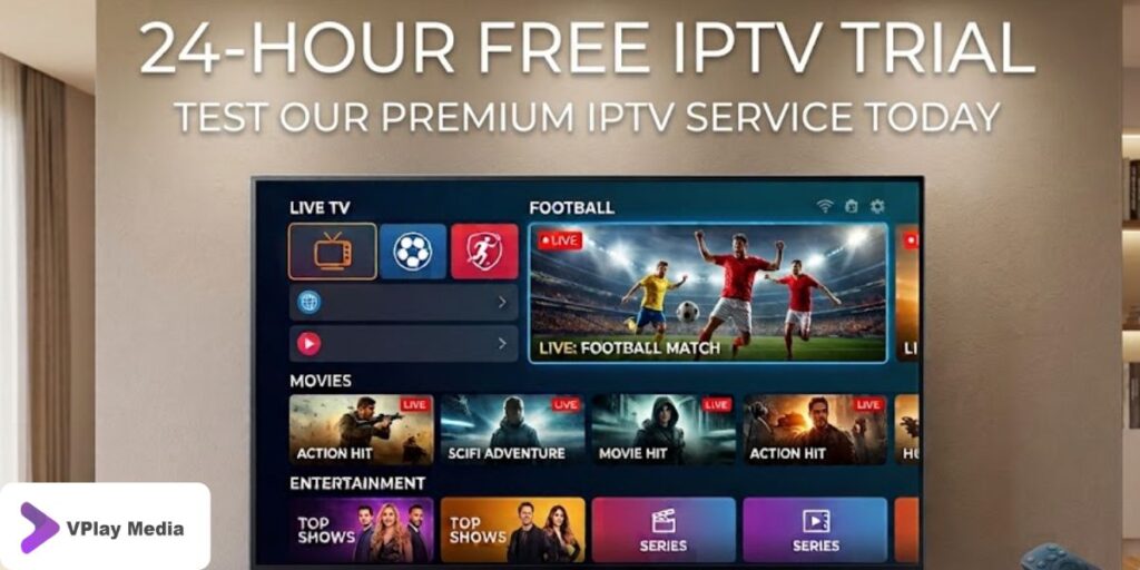 24-Hour Free IPTV Trial – Test Our Premium IPTV Service Today