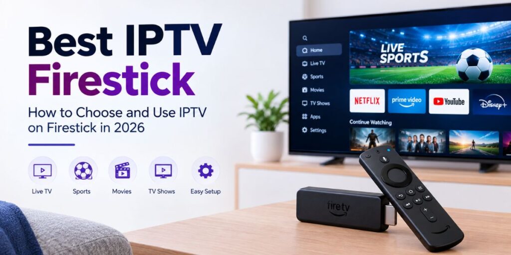 Best IPTV Firestick – How to Choose and Use IPTV on Firestick