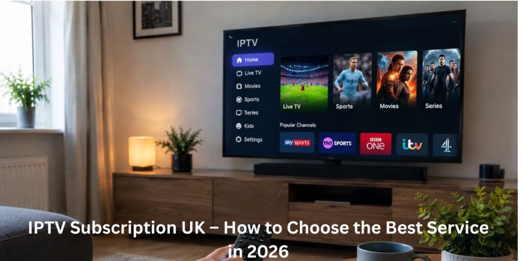 IPTV Subscription UK – How to Choose the Best Service in 2026