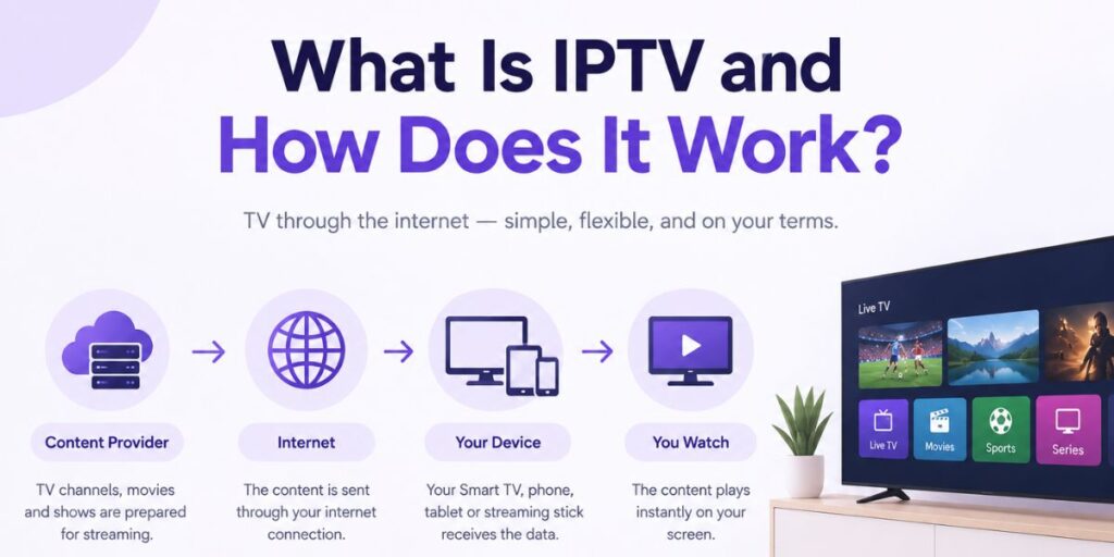 What Is IPTV and How Does It Work in the UK?
