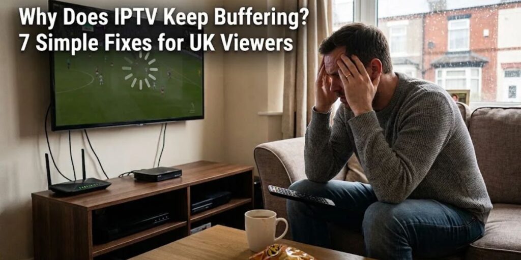 Why Does IPTV Keep Buffering? 7 Simple Fixes for UK Viewers
